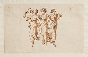 3つのダンシングバカンテス 作： Bertel Thorvaldsen